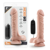 Dr Skin Dr James 9 Inch Vibrating Cock with Suction Cup Vanilla DONGS Vibrating
